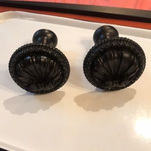 Pair of Sparkly Bronze Curtain Tie Backs